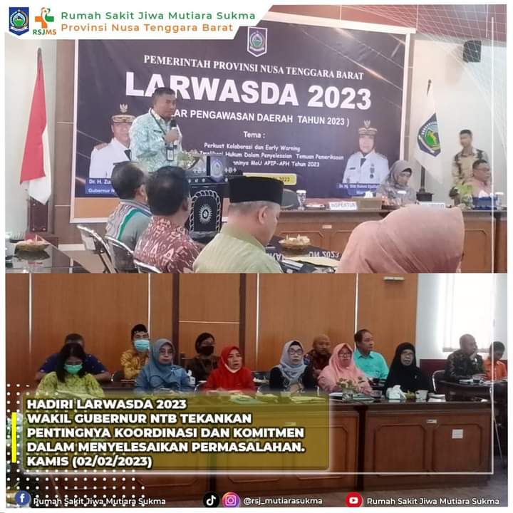 DIREKTUR RSJMS HADIRI LARWASDA 2023